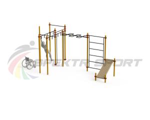 Купить Спортивный комплекс для инвалидов-колясочников WRK-D17_76mm в Почепе 