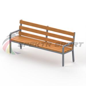 Купить Уличная скамейка со спинкой Дача в Почепе 