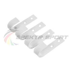 Купить Крюки подвесные (к-кт. 4 шт) для турника белые в Почепе 