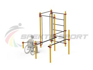 Купить Спортивный комплекс для инвалидов-колясочников WRK-D18_76mm в Почепе 