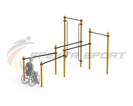 Купить Спортивный комплекс для инвалидов-колясочников WRK-D19_76mm в Почепе 