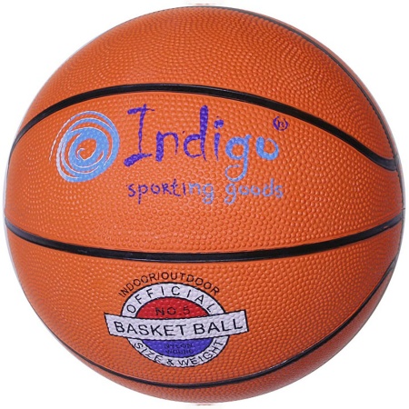 Купить Мяч баскетбольный Indigo №5 в Почепе 