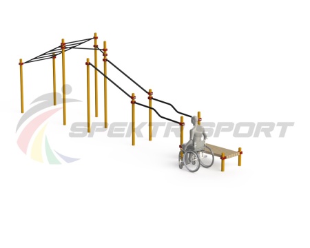 Купить Спортивный комплекс для инвалидов-колясочников WRK-D22_76mm в Почепе 