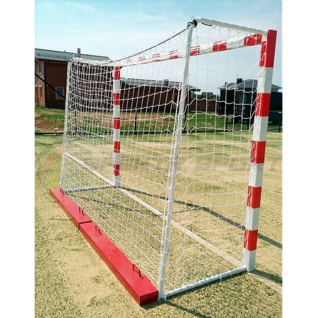 Купить Ворота мини-футбольные без сетки 2х3х1 м. (добровольный серт.) с накидным противовесом 25 кг в Почепе 