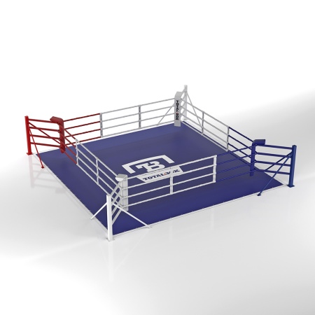Купить Ринг боксерский напольный Totalbox на упорах 5х5м в Почепе 