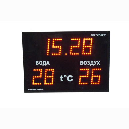 Купить Часы-термометр СТ1.16-2t для бассейна в Почепе 