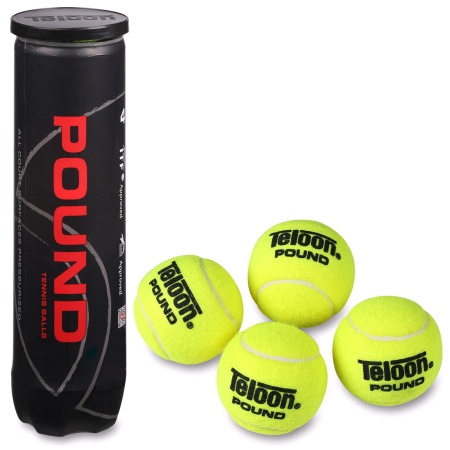Купить Мяч для большого тенниса Teloon 828Т Р4  (4 шт) в Почепе 